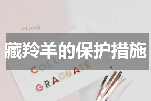 藏羚羊的保护措施