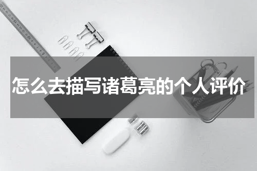 怎么去描写诸葛亮的个人评价