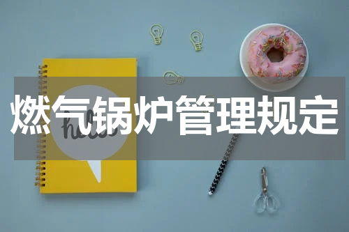 燃气锅炉管理规定