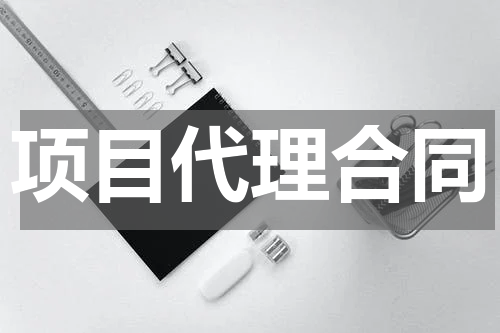 项目代理合同