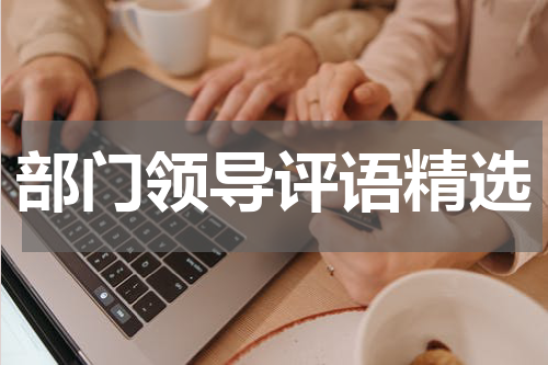 部门领导评语精选