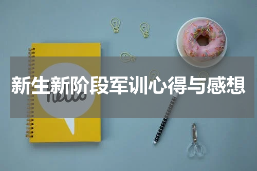 新生新阶段军训心得与感想