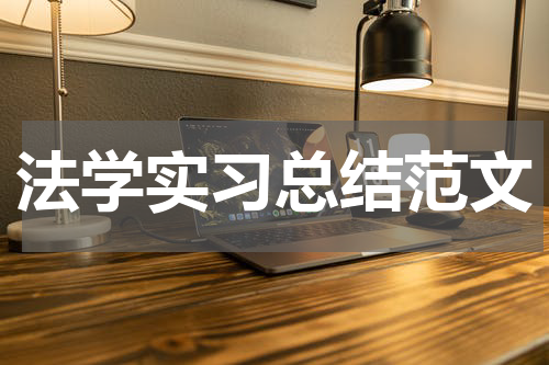 法学实习总结范文