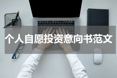 个人自愿投资意向书范文