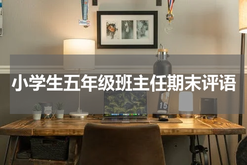 小学生五年级班主任期末评语