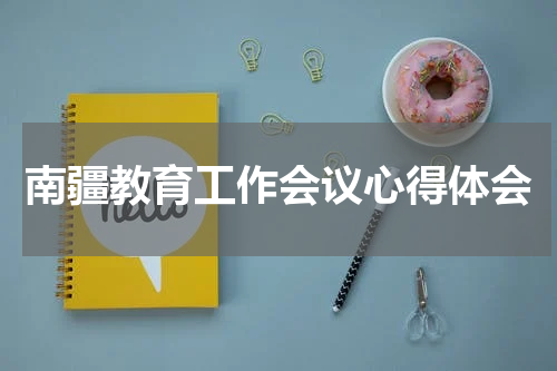 南疆教育工作会议心得体会