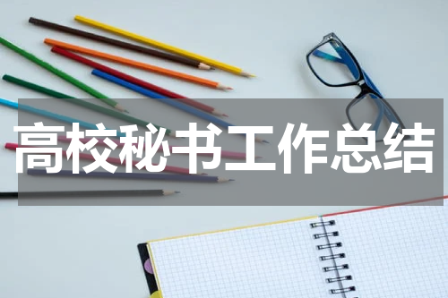 高校秘书工作总结