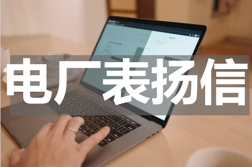 电厂表扬信