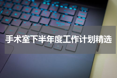 手术室下半年度工作计划精选
