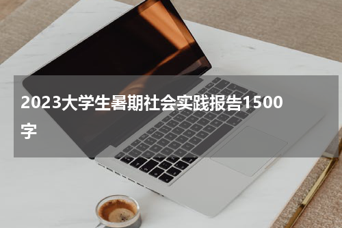 2023大学生暑期社会实践报告1500字