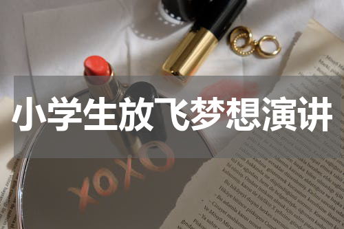 小学生放飞梦想演讲