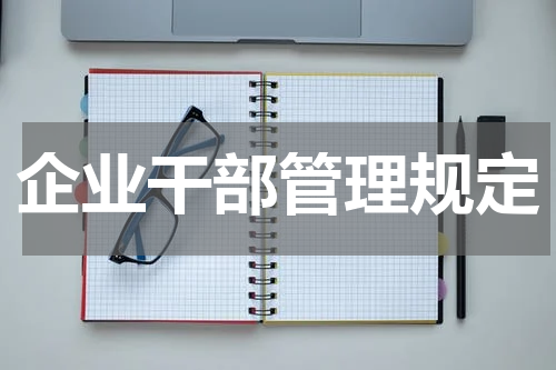 企业干部管理规定
