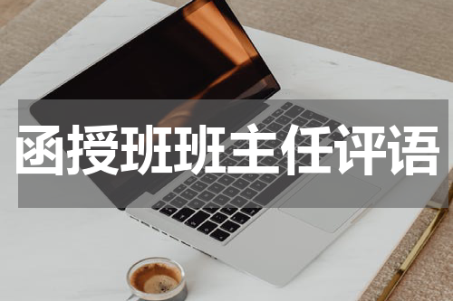 函授班班主任评语