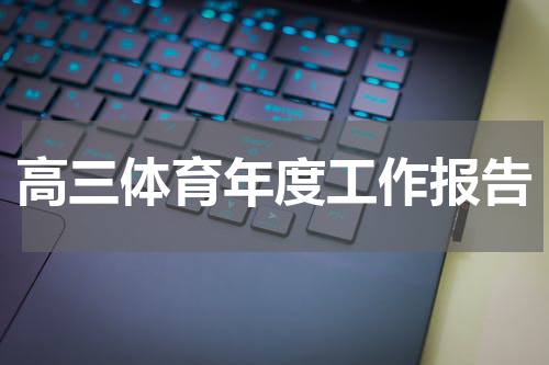 高三体育年度工作报告