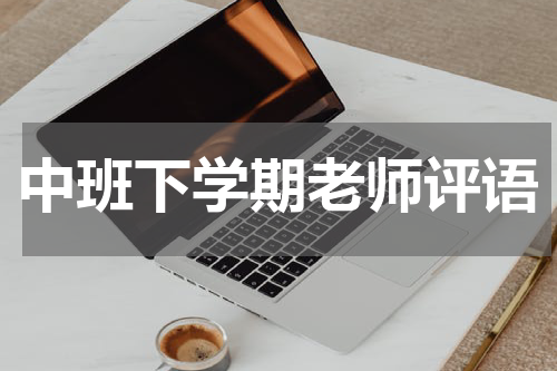 中班下学期老师评语