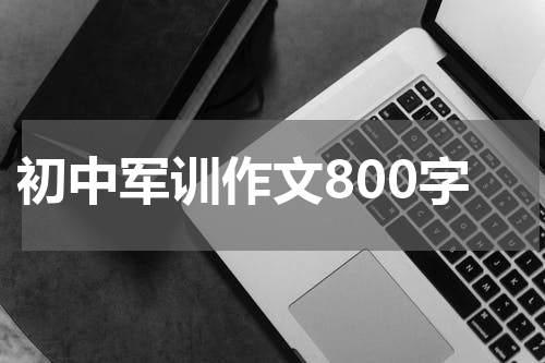 初中军训作文800字