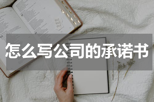怎么写公司的承诺书