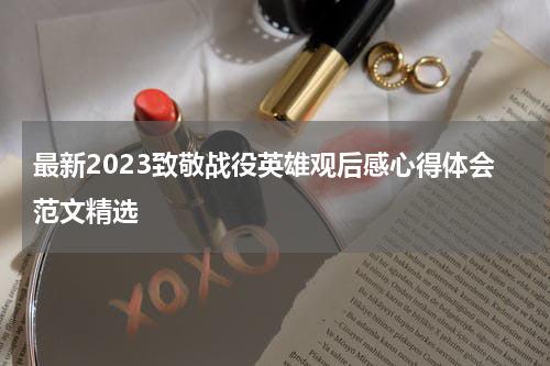 最新2023致敬战役英雄观后感心得体会范文精选