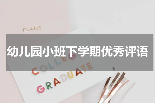幼儿园小班下学期优秀评语