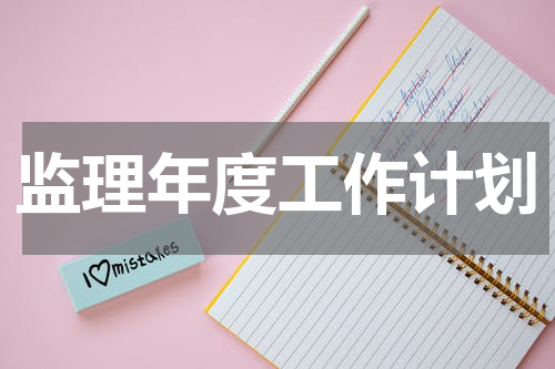 监理年度工作计划