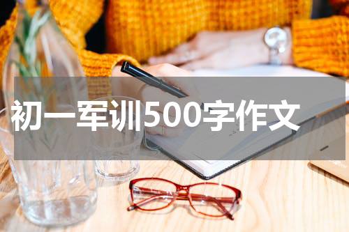 初一军训500字作文