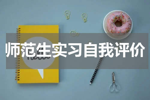 师范生实习自我评价