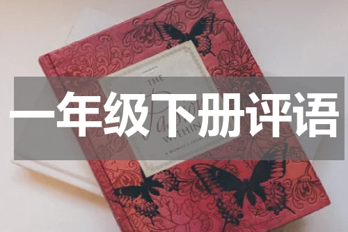 一年级下册评语