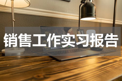 销售工作实习报告