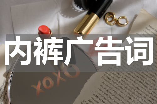 内裤广告词