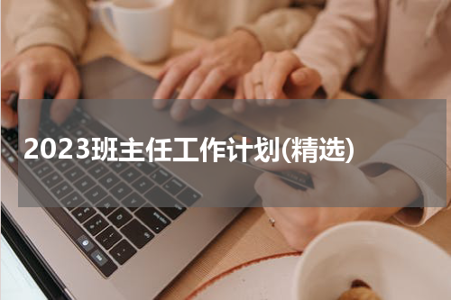 2023班主任工作计划(精选)