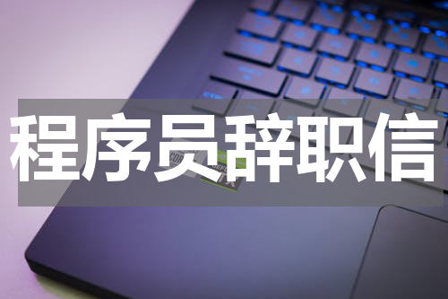 程序员辞职信