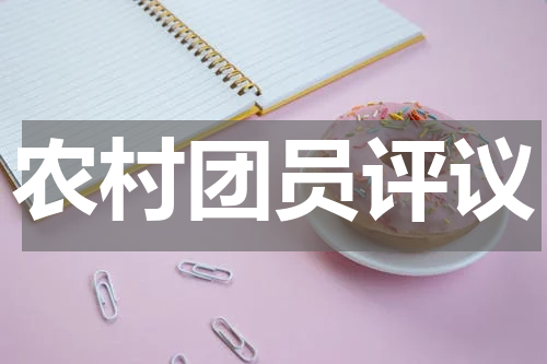 农村团员评议