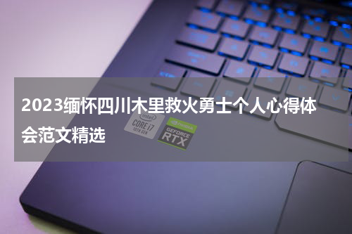 2023缅怀四川木里救火勇士个人心得体会范文精选