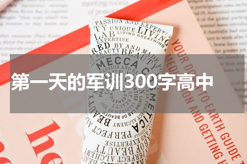 第一天的军训300字高中