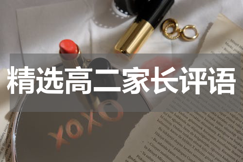 精选高二家长评语