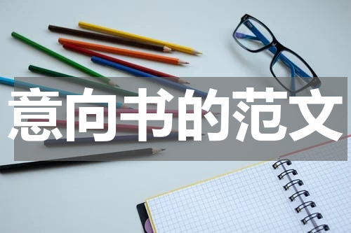 意向书的范文