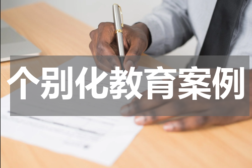 个别化教育案例