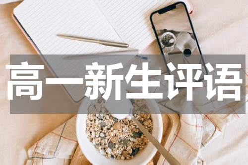 高一新生评语