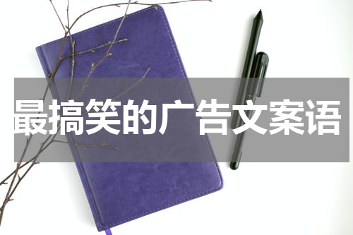 最搞笑的广告文案语
