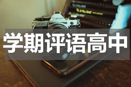 学期评语高中
