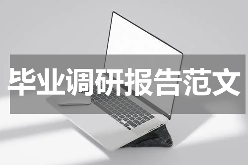 毕业调研报告范文