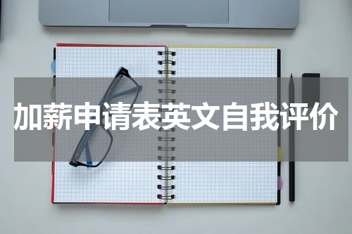 加薪申请表英文自我评价