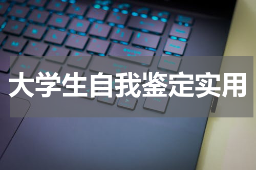 大学生自我鉴定实用