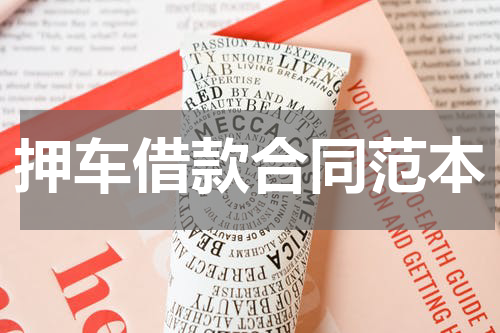 押车借款合同范本