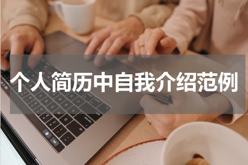 个人简历中自我介绍范例