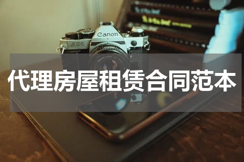 代理房屋租赁合同范本