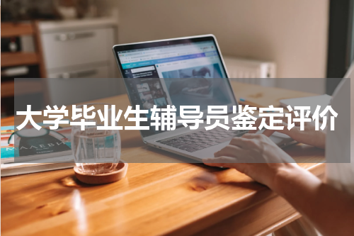 大学毕业生辅导员鉴定评价