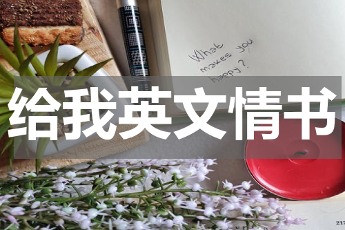 给我英文情书