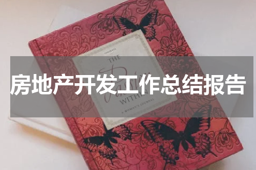 房地产开发工作总结报告