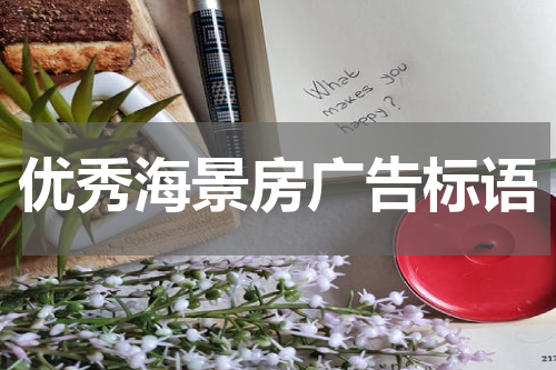 优秀海景房广告标语